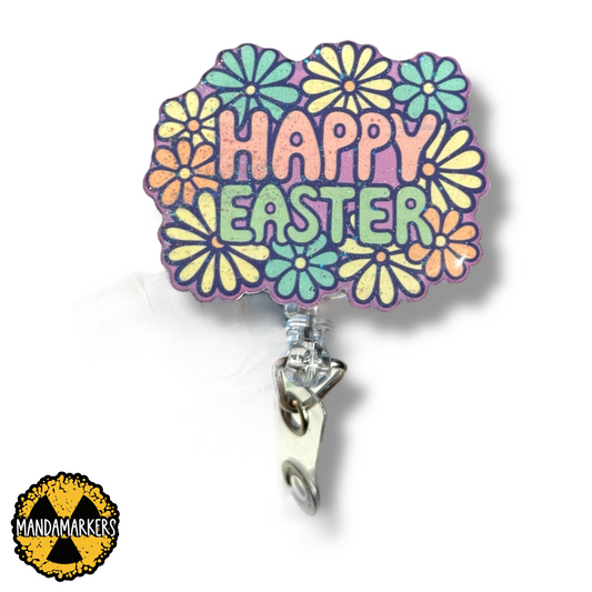 Badge Reel Happy Easter