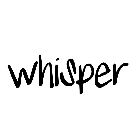 Whisper Digital Font OTF Downloadable File Handwritten (Copy)