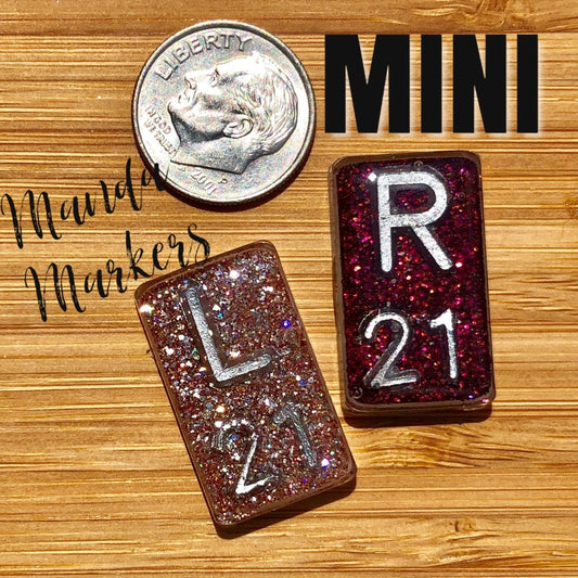 Pediatric NICU Mini Xray Markers Customized with 2 Initials