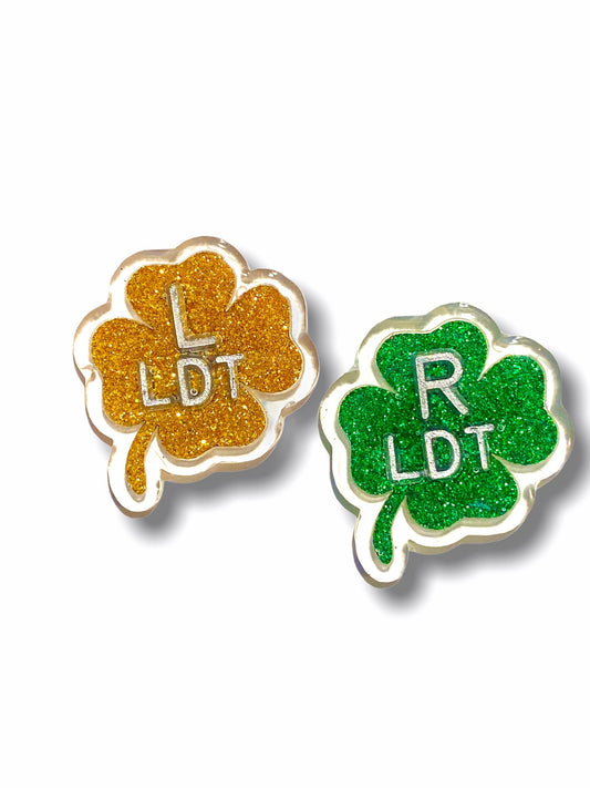 Xray Markers Glitter Shamrock Custom